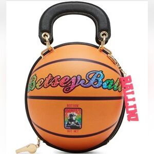 Betsey Johnson Basketball Purse Crossbody 🏀 NWT